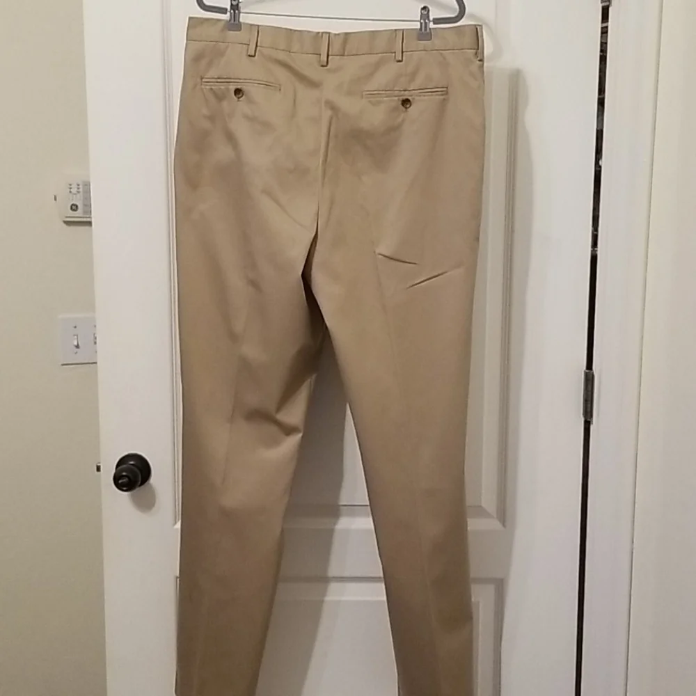 Lands' End Tall Men's Khaki Dress Pants Size 40 Long - Picture 4 of 6